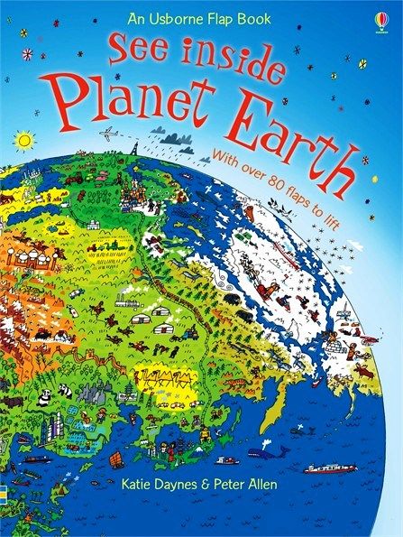 Usborne Books: Flap Book - See Inside Planet Earth