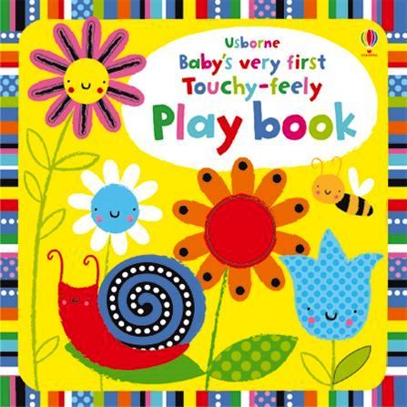 كتاب اللمس والإحساس "Baby's Very First Touchy-Feely Play" من كتب أسبورن