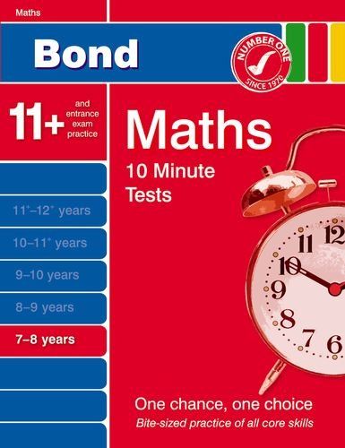 كتاب الاختبارات لمدة 10 دقائق بالإنجليزية 8 7  "Oxford Books Bond 10 Minute Tests English 11 10" من كتب اكسفورد