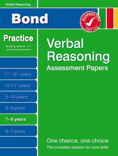 كتاب أوراق المنطق اللفظي Verbal Reasoning Assessment Papers
