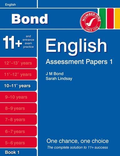 Oxford Books - Bond English Assessment Papers - Book 1 (10-11+)