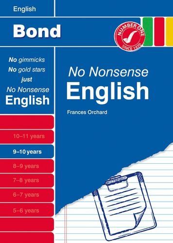 Oxford Books - New Bond No Nonsense English (9-10)