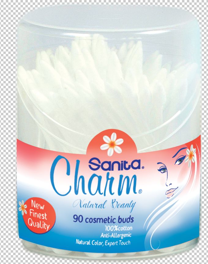 Sanita Charm Cosmetic Applicator 90 Buds