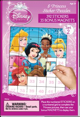 Disney Princess Sticker Set 1