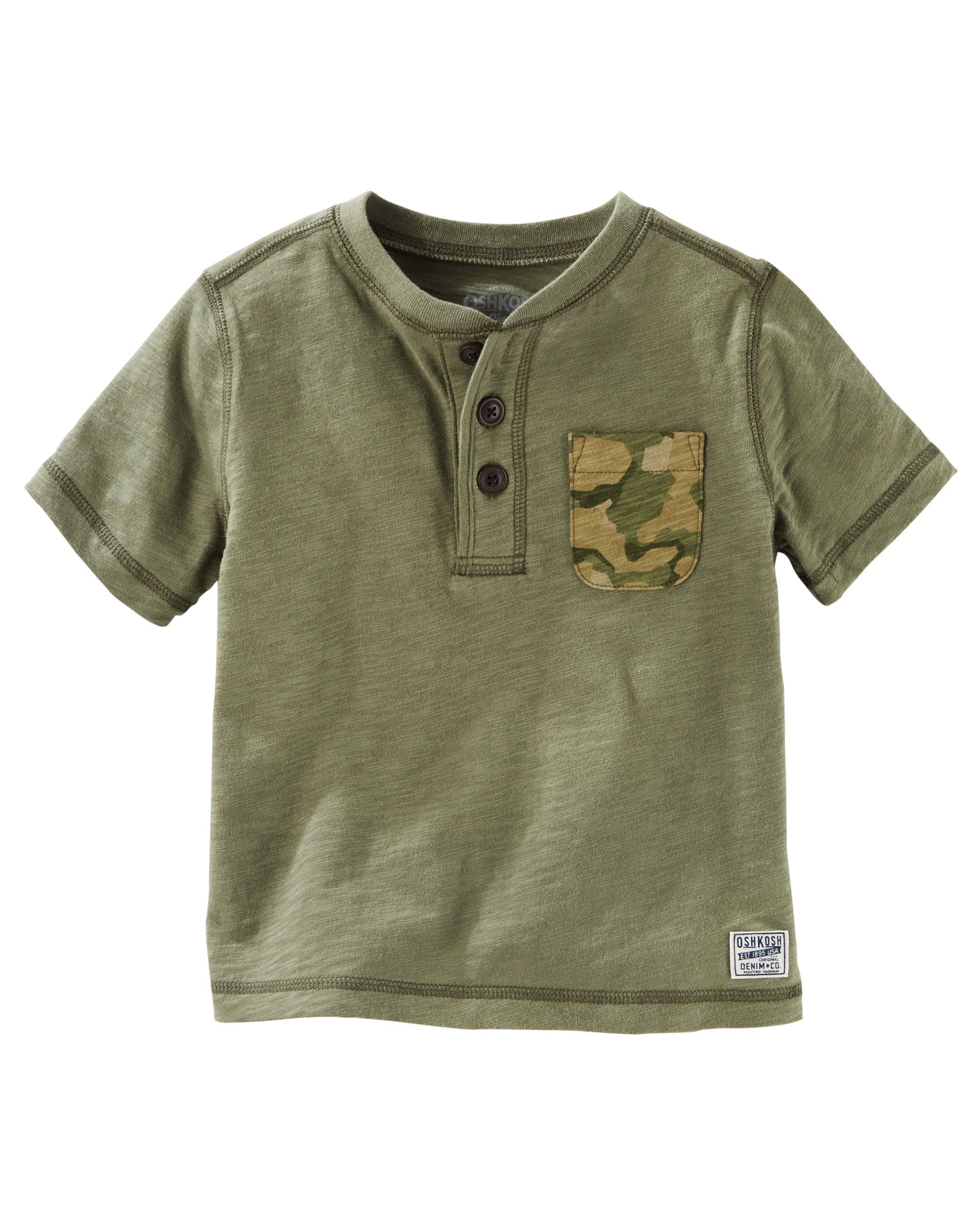 OshKosh - Pocket Henley, 5-6 Years
