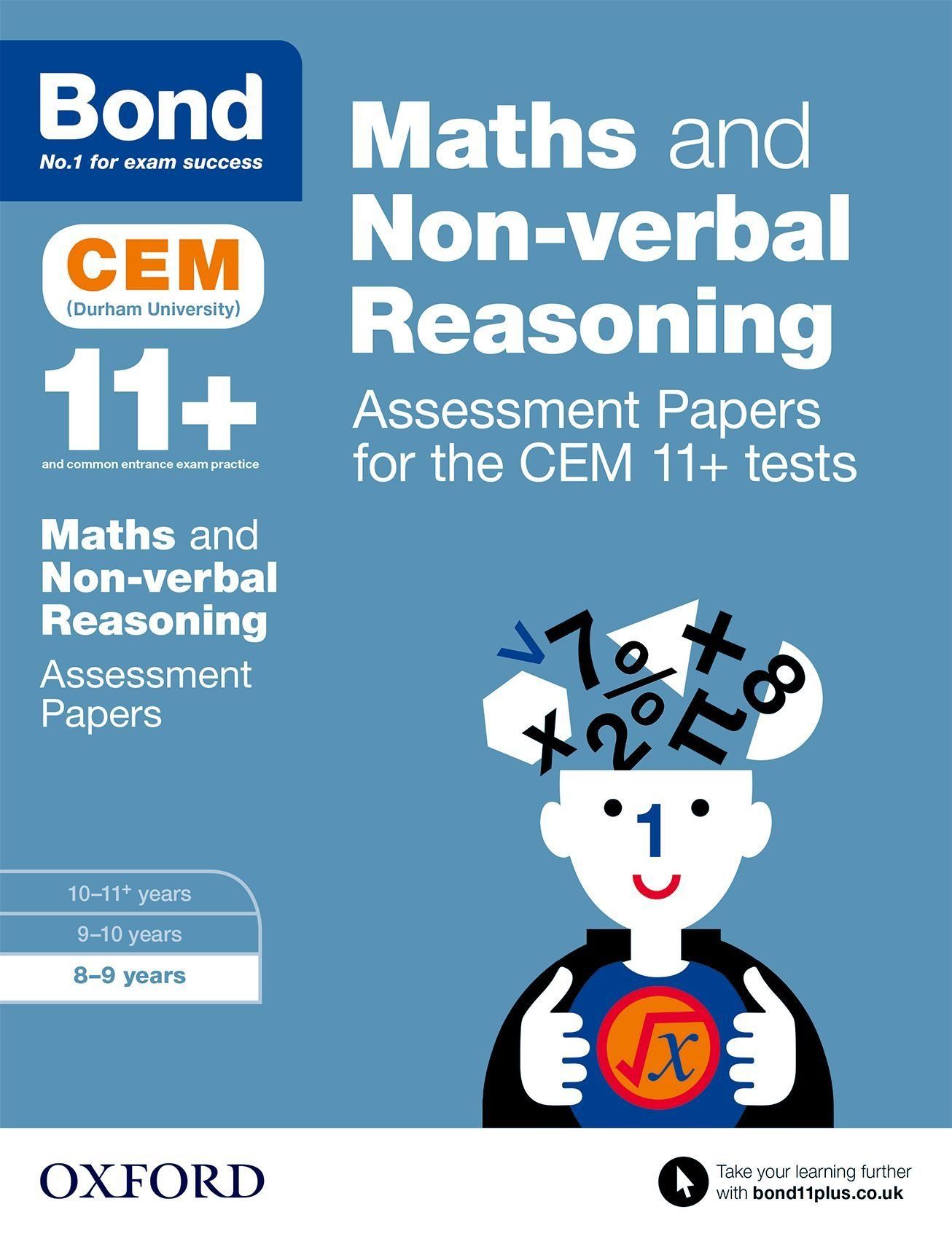 كتاب Bond 11+ Maths and Non-verbal Reasoning Assessment : 8-9 Years