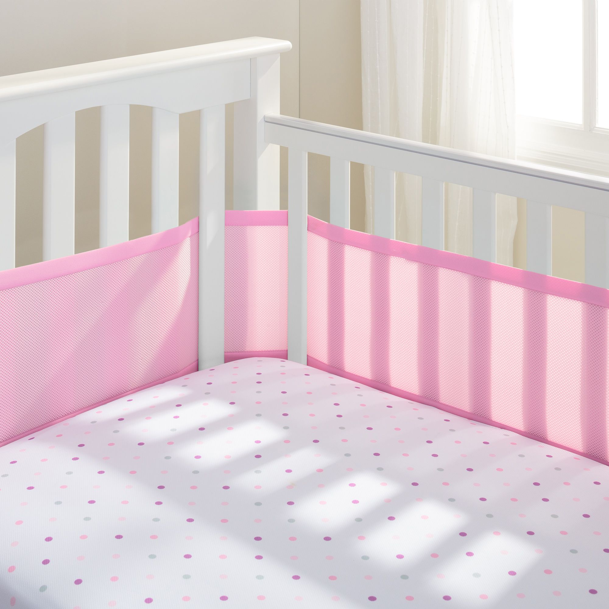 Breathable Baby Mesh Liner - Pink