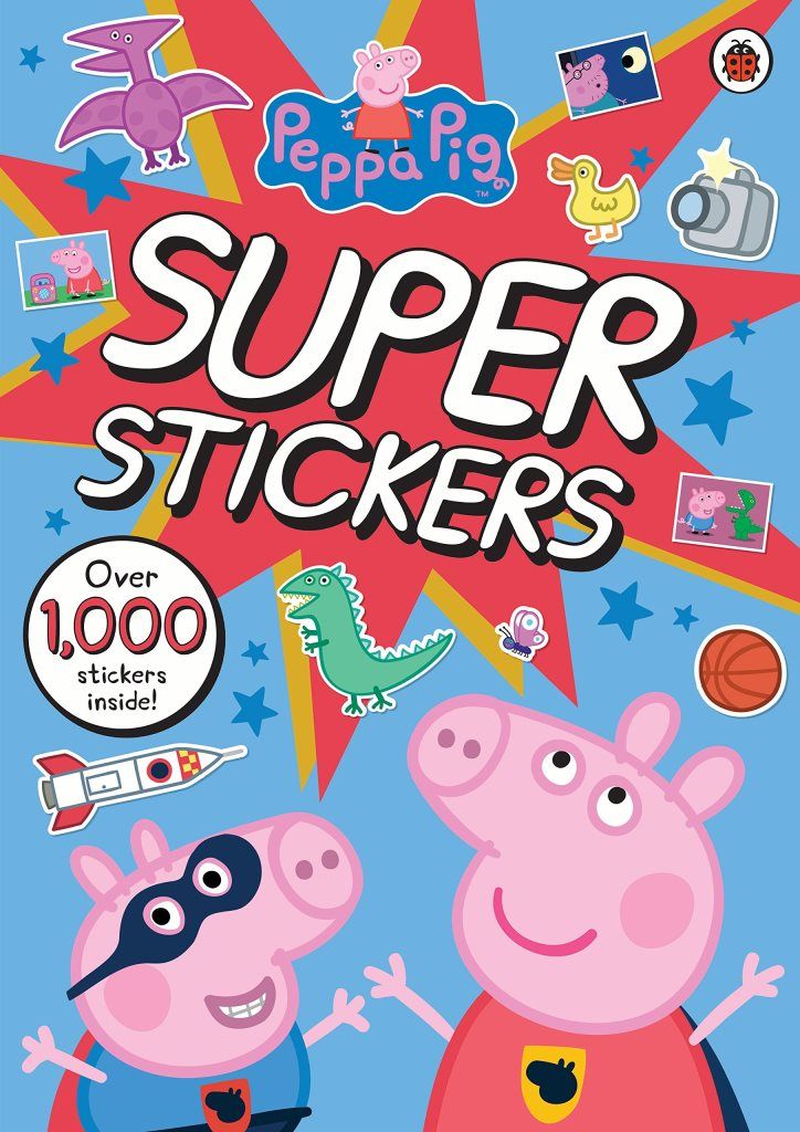 كتاب النشاطات والملصقات Peppa Pig Super Stickers