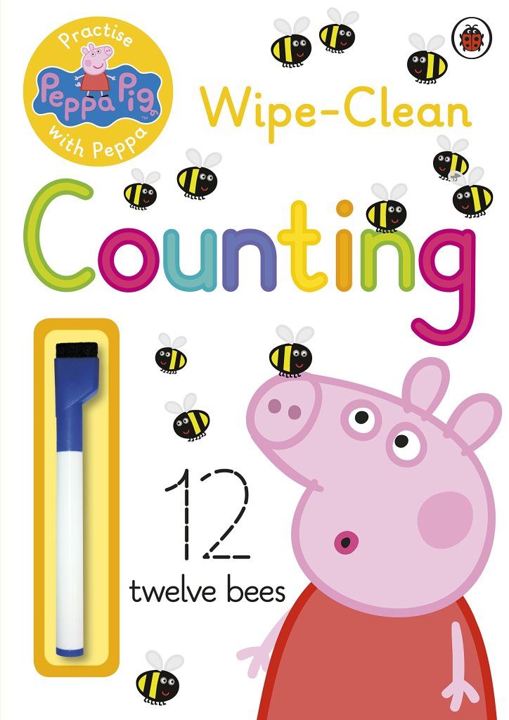 كتاب التدريب على العد Peppa Pig Practise with Peppa Wipe Clean Counting