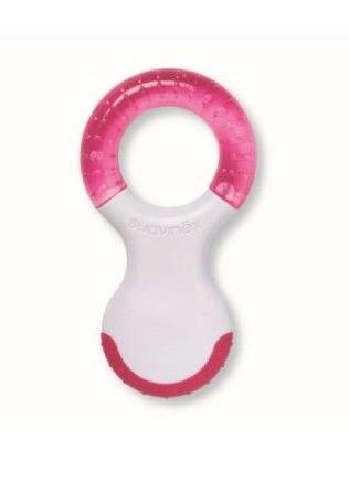 Suavinex S Teether Step 2 +4M, Pink