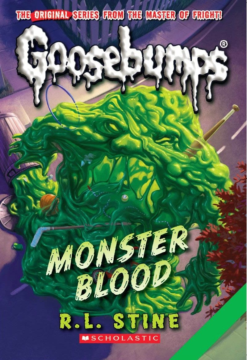 كتاب غوسبامب بعنوان Goosebumps Monster Blood