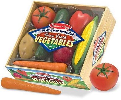 Melissa & Doug Play-Time Produce Vegetables