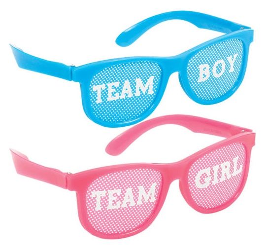 Girl Or Boy? Glasses Pink/Blue