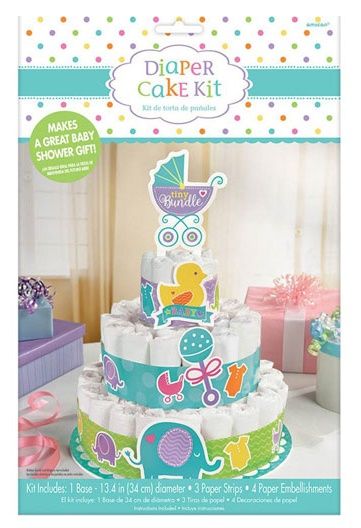 Baby Shower Diaper Cake Kit