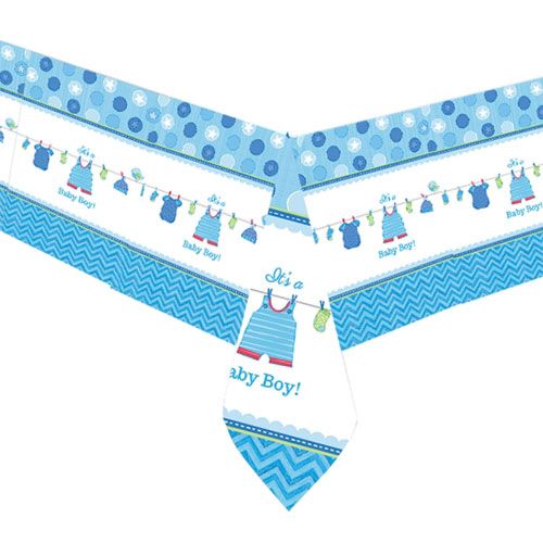 بارتي سنتر - غطاء طاولة بلاستيكي Baby Boy 