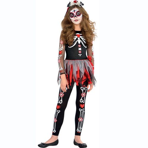 Child Scared To The Bone Costume