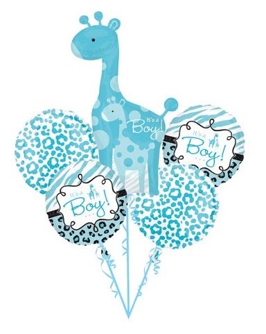 Safari Baby Boy Bouquet