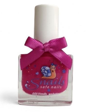 طلاء الأظافر باللون الوردي البنفسجي للأطفال من سنيلز