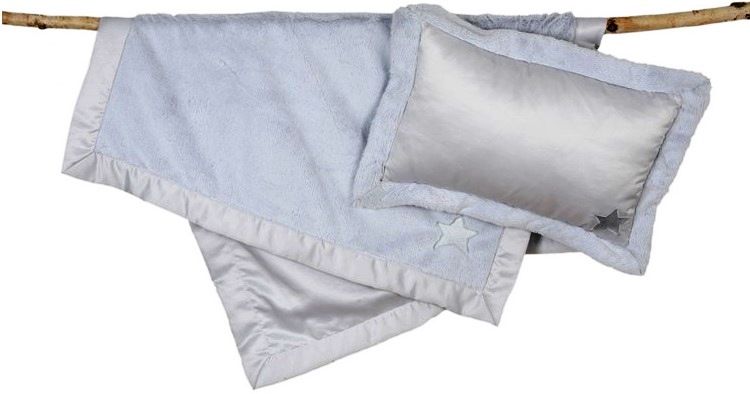 بيرفوت دريمز - بطانية+وسادة للأطفال - أزرق