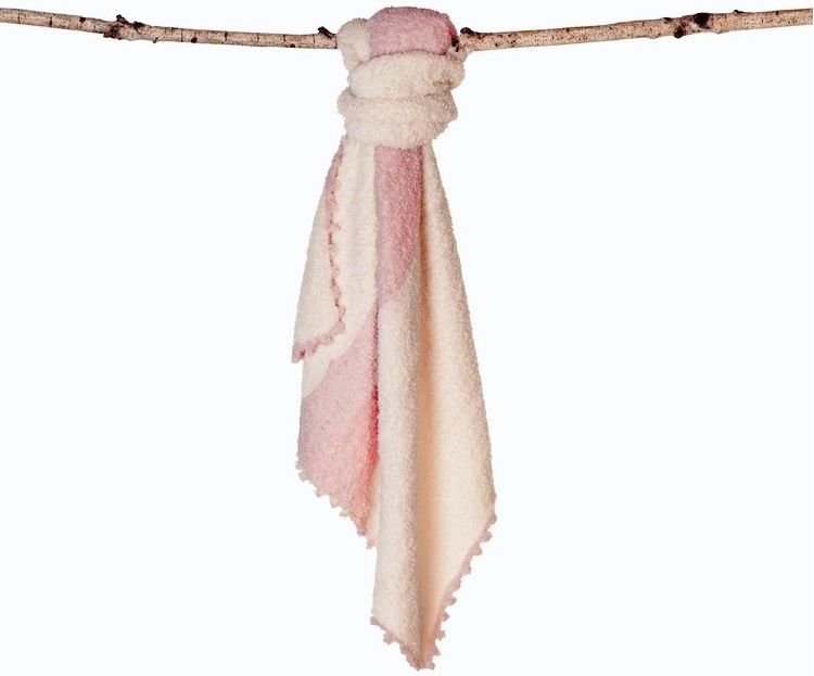 Barefoot Dreams® CozyChic® Striped Receiving Blanket - Pink/Cream
