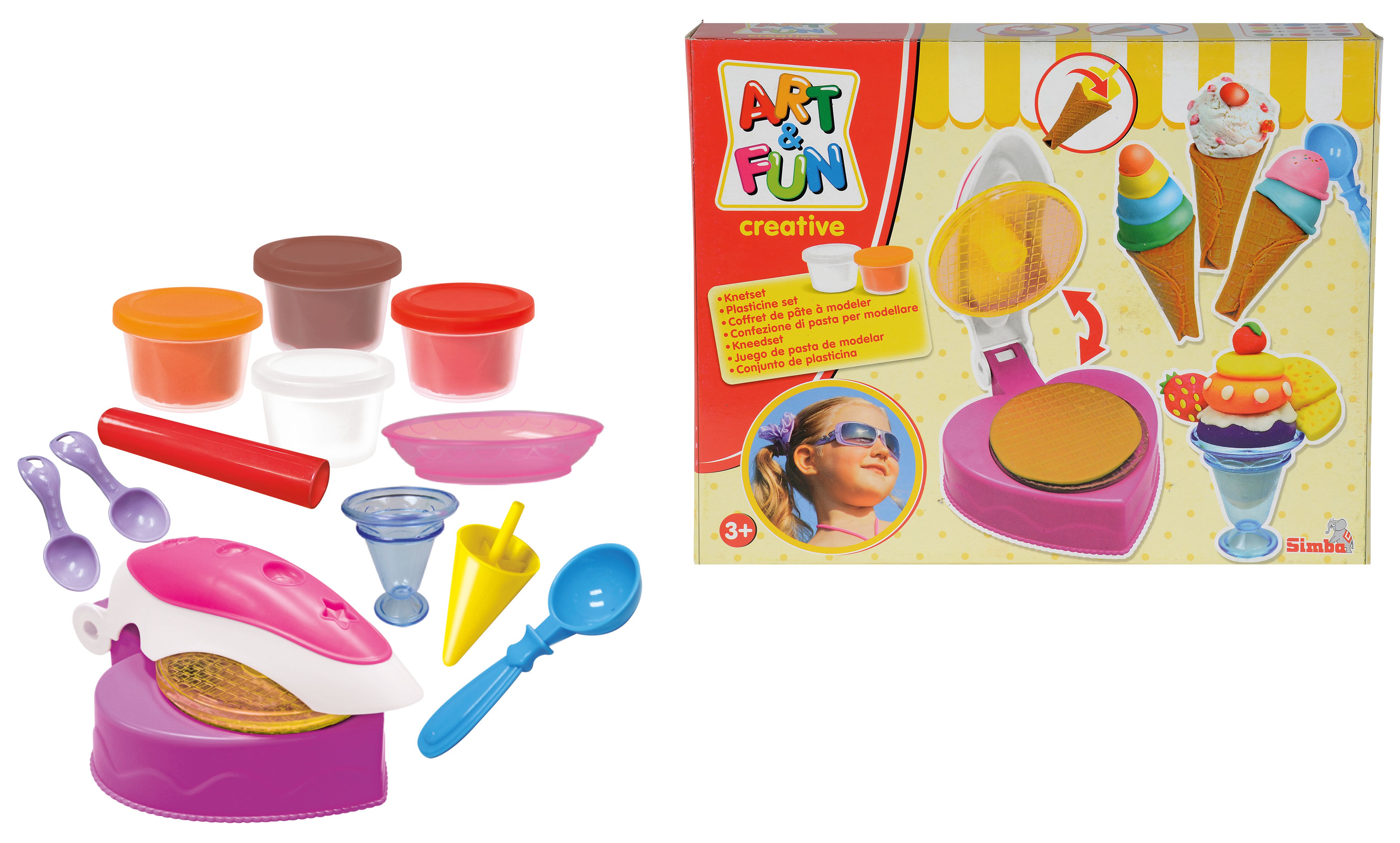 Simba Art & Fun Dough Set Sweet Icecream