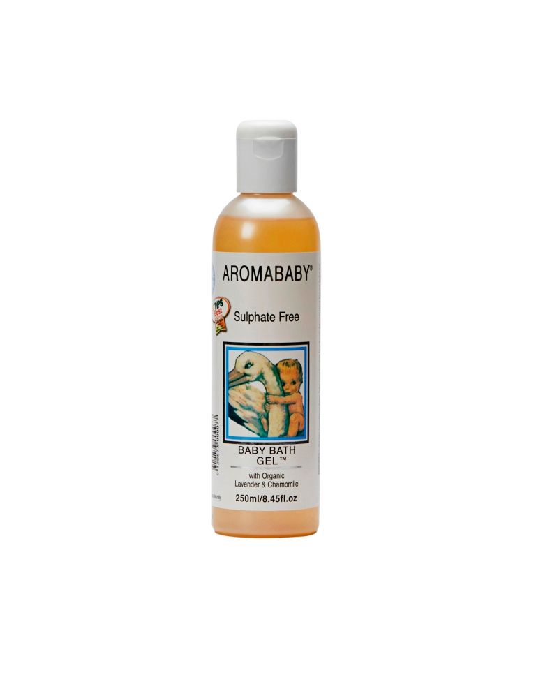 Aromababy Baby Bath Gel with Organic Chamomile, 250ml