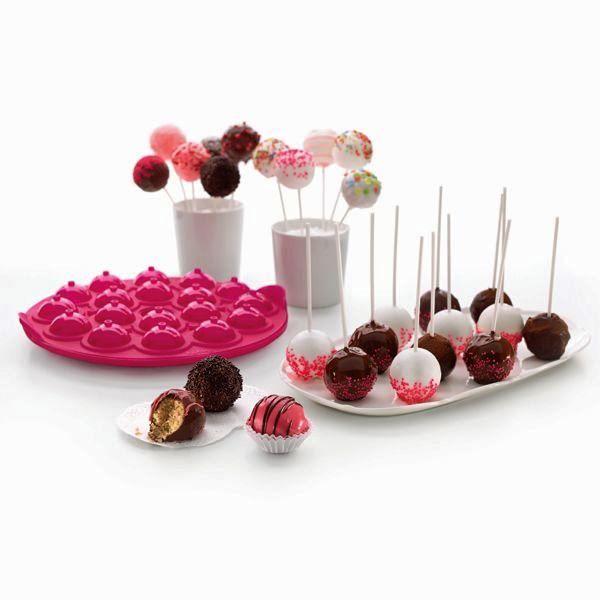 Lekue Cake Pops Fushia Moulds (18 cavities)