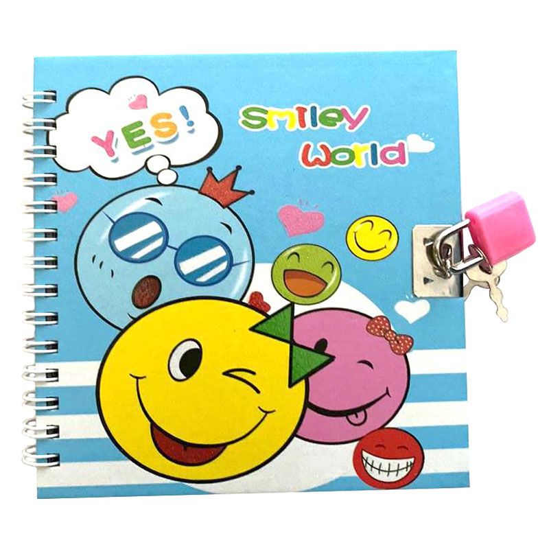 Tiptop - Blue For Boy Lockable Diary