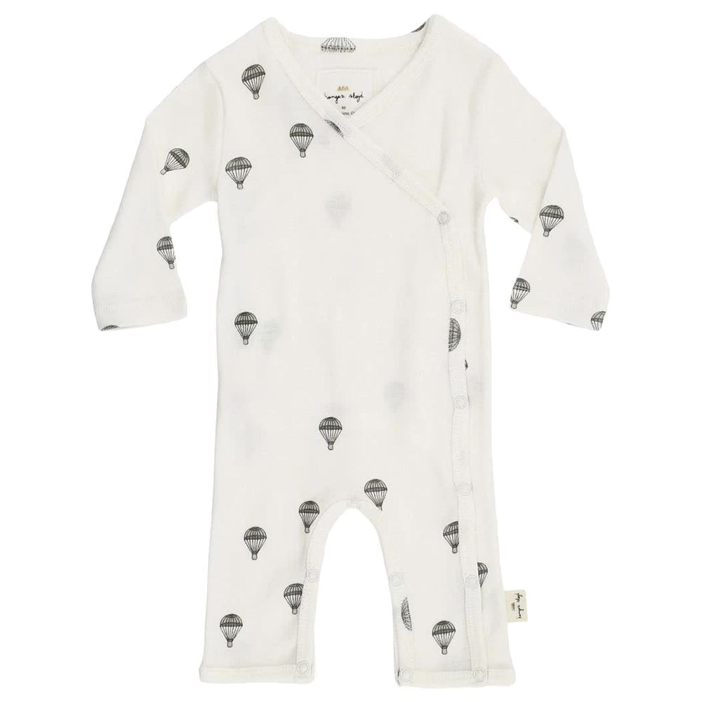 Konges Slojd - Organic Cotton Newborn Onesie Parachute 3M