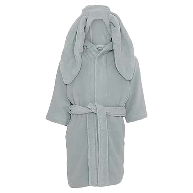 Konges Slojd - Organic Cotton Kids Bathrobe French Blue 2-3Y