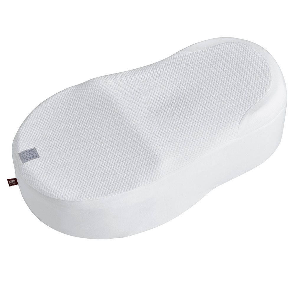 Red Castle - Fitted Sheet - White