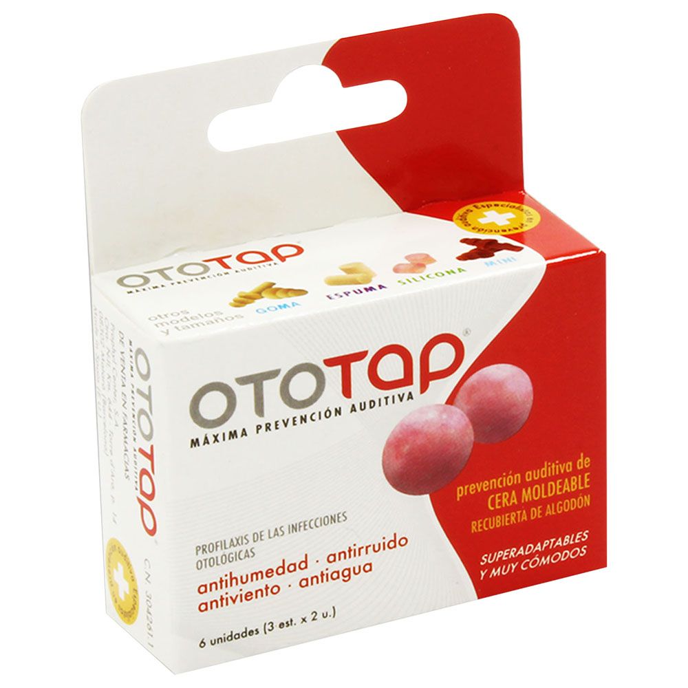 Prohima - OtoTap Ear Plugs Wax Packet - 6pc