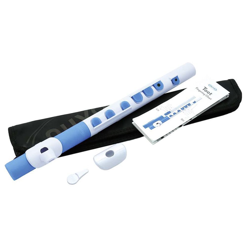 نوفو - آلة نفخ موسيقية تووت - أبيض