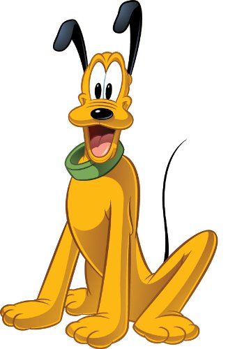 RoomMates Mickey & Friends - Pluto Peel & Stick Giant Wall Decal