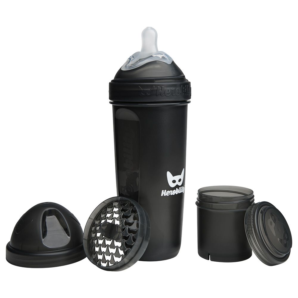 هيروبيليتي رضاعة 340 مل أسود