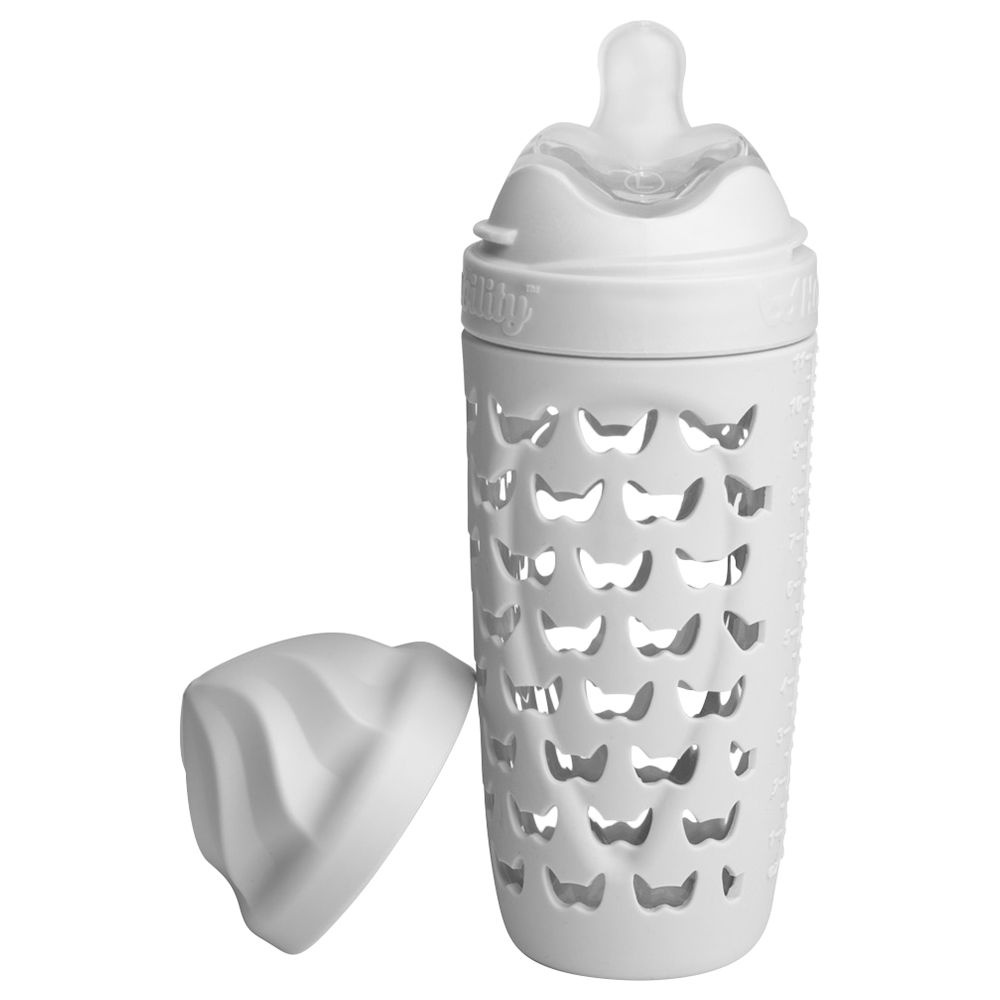 Herobility - Eco Baby Bottle 320ml - Mist Grey