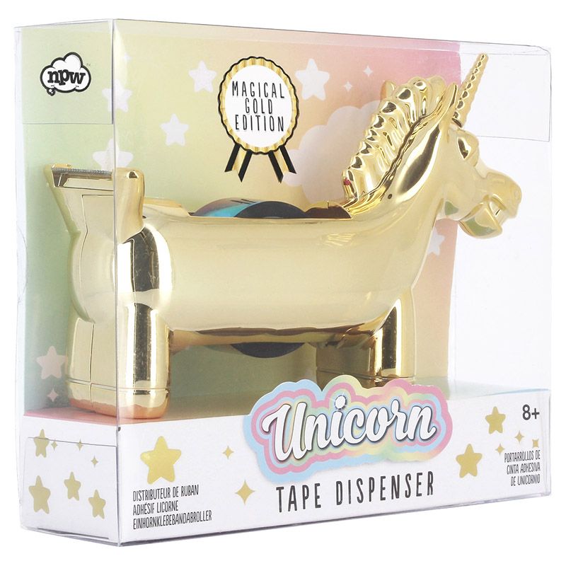 NPW - Unicorn Tape Dispenser - Gold Edition