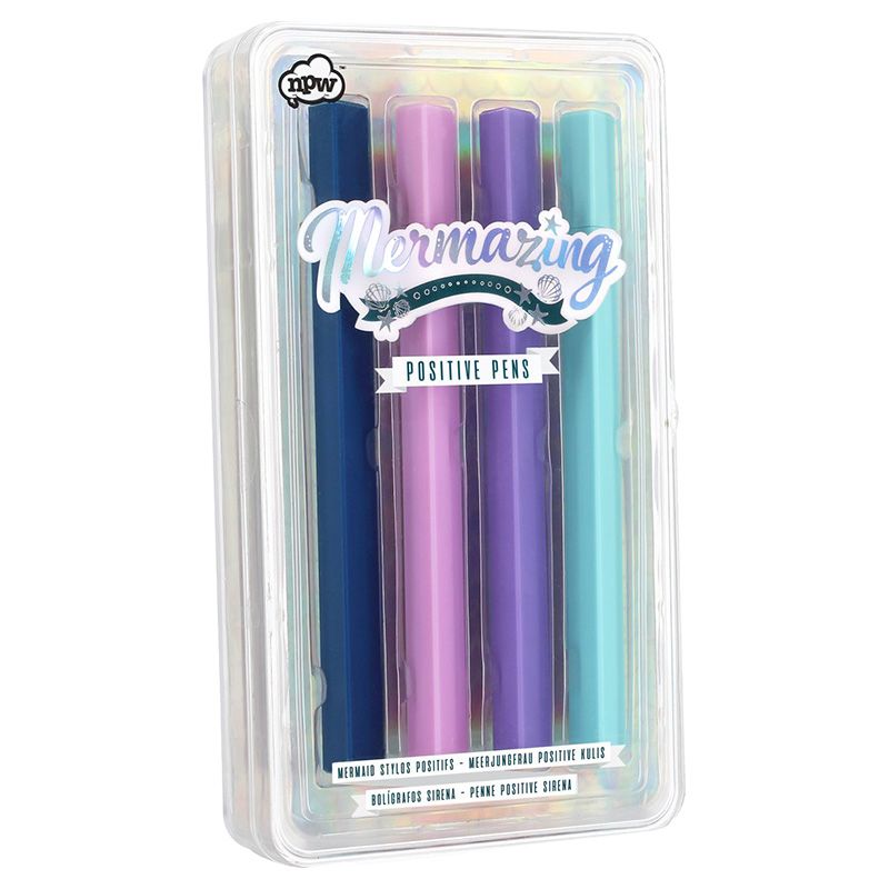 NPW - Mermaid - Positive Pens - Pack of 4