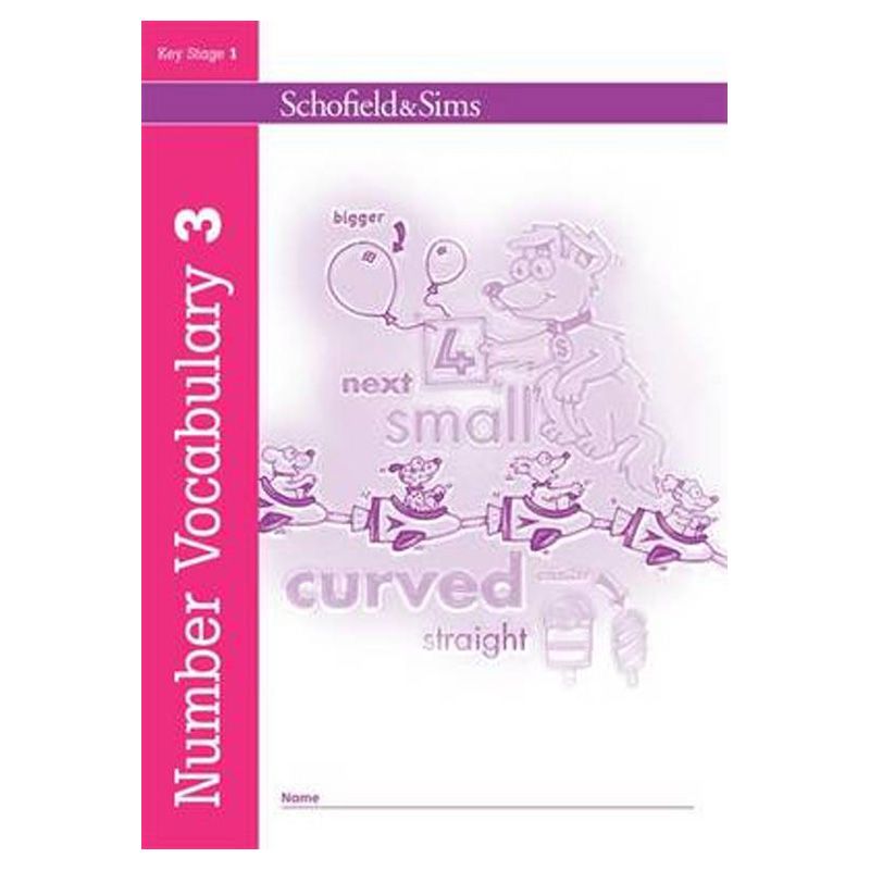 الكتاب التعليمي 3 "Number Vocabulary"