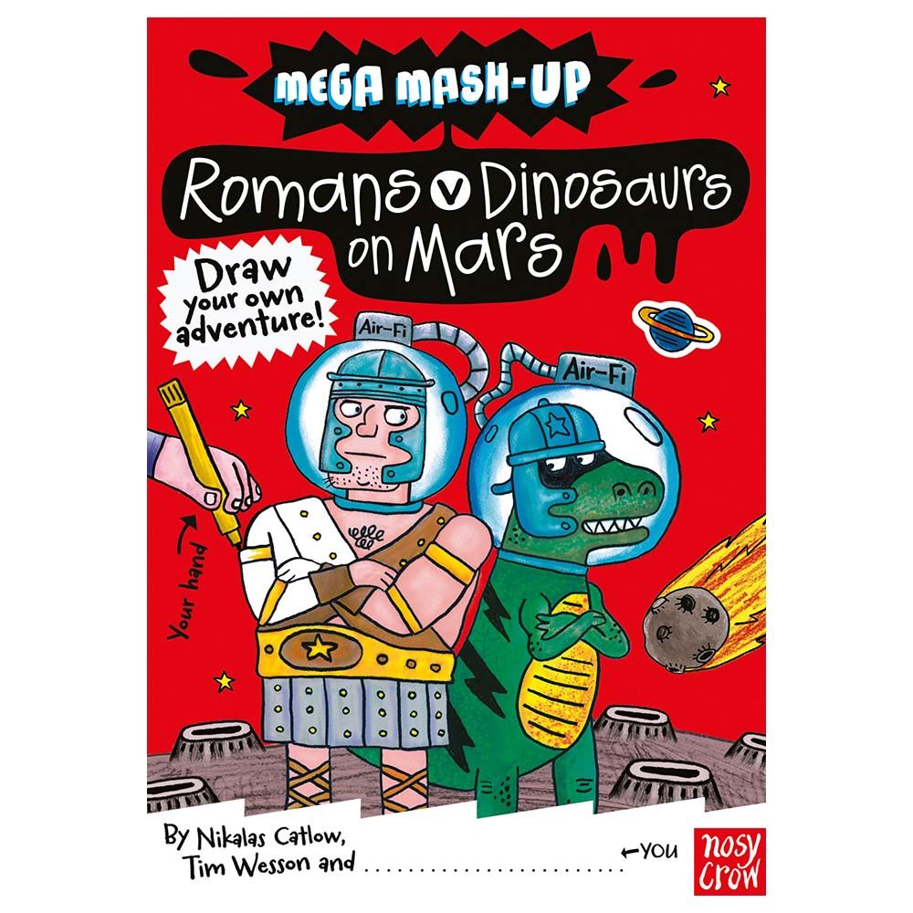 Mega Mash-Up: Romans V Dinosaurs On Mars
