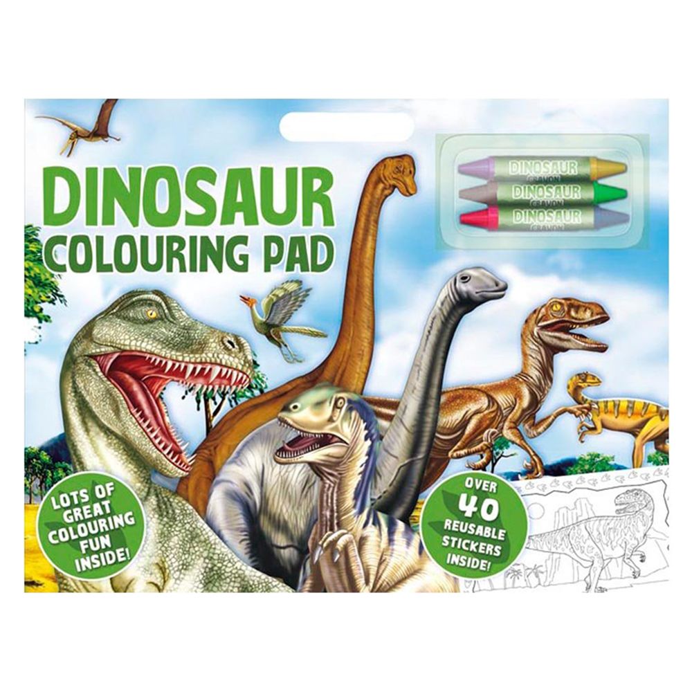 Dinosaur Colouring Pad
