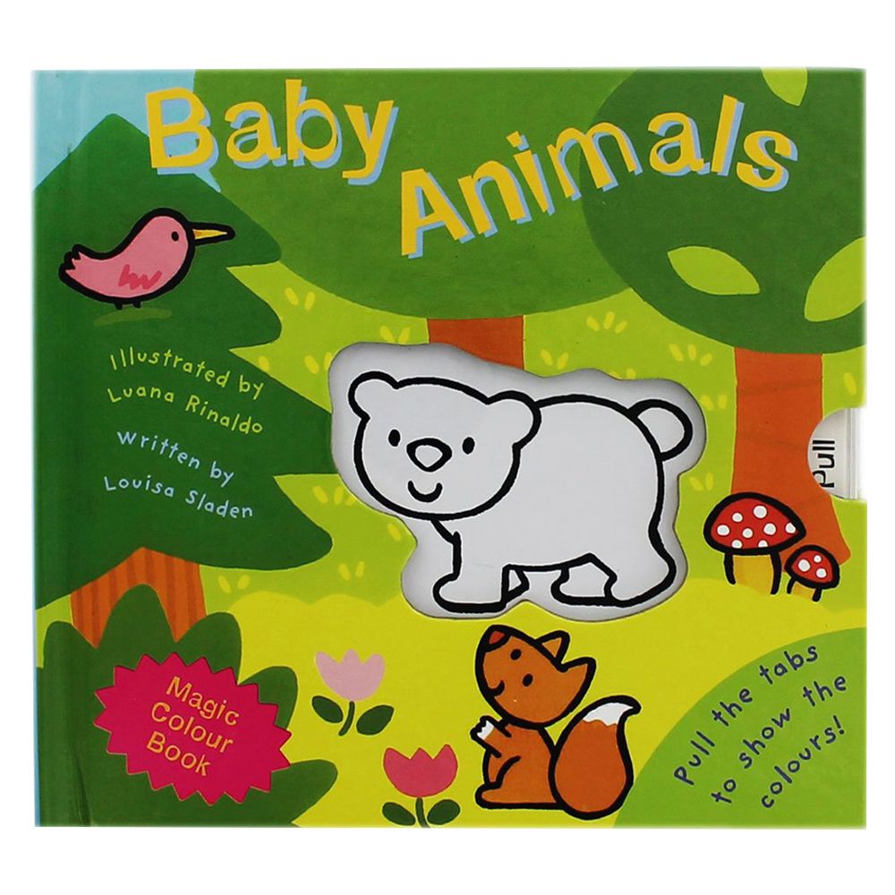 Baby Animals - Magic Colour Book