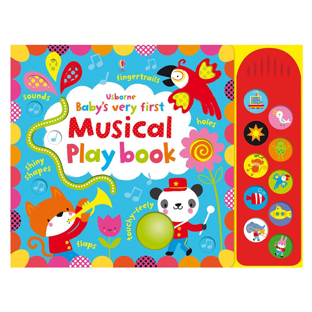 كتاب اللعب الموسيقي "Baby's Very First Musical Playbook"