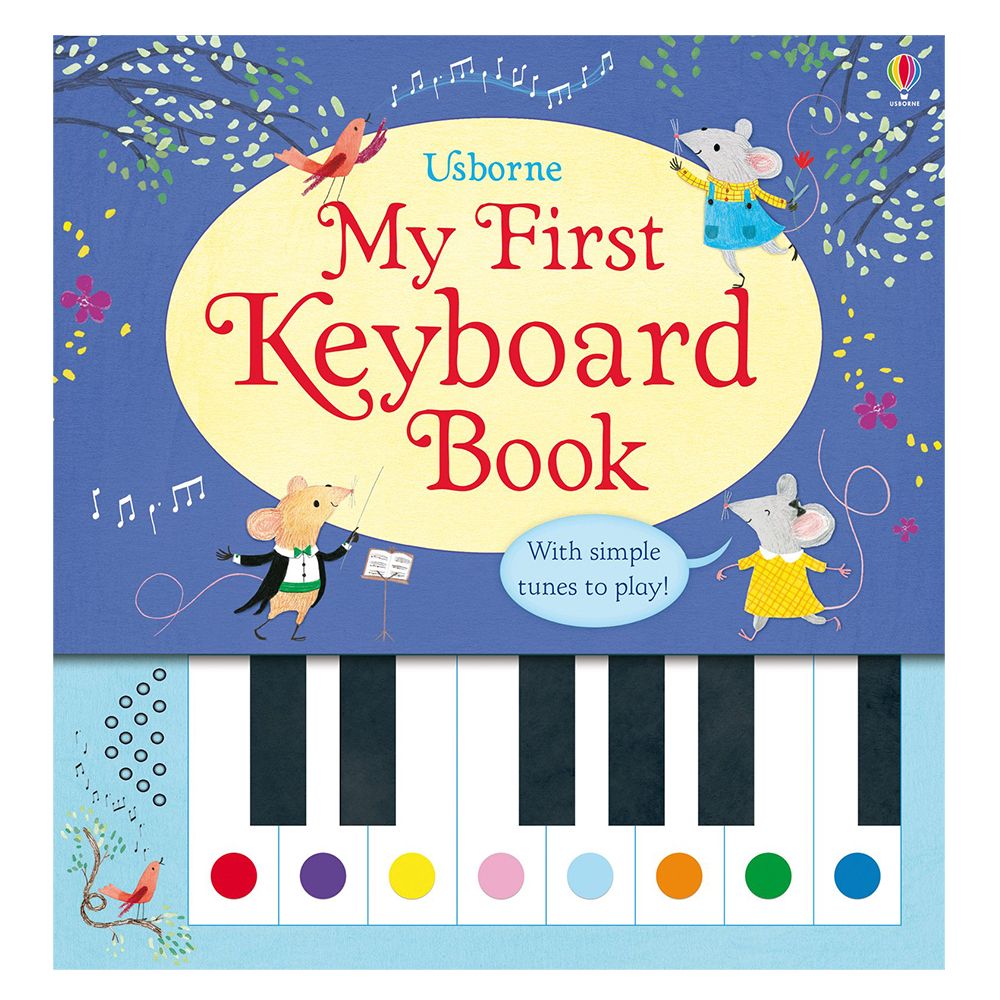 كتاب الأطفال التفاعلي "My First Keyboard Book"