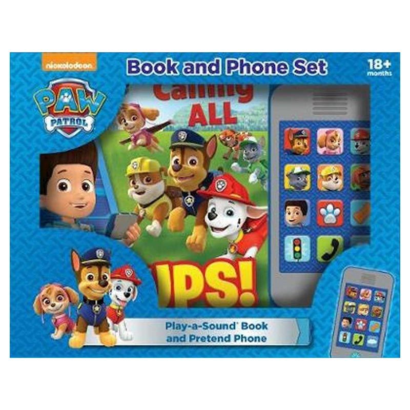 Paw Patrol Book & Phone Set