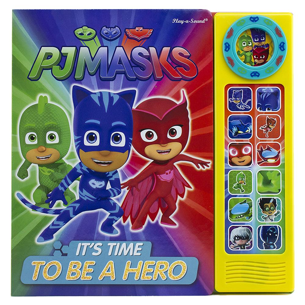 كتاب الأطفال التفاعلي "It's Time To be a Hero" تصميم بي جي ماسكس