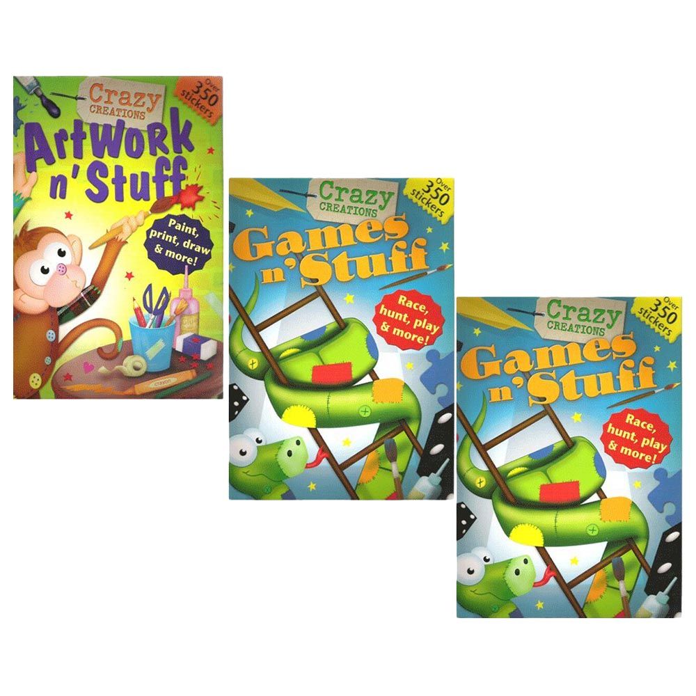 كتاب "Hinkler Artwork N Stuff"