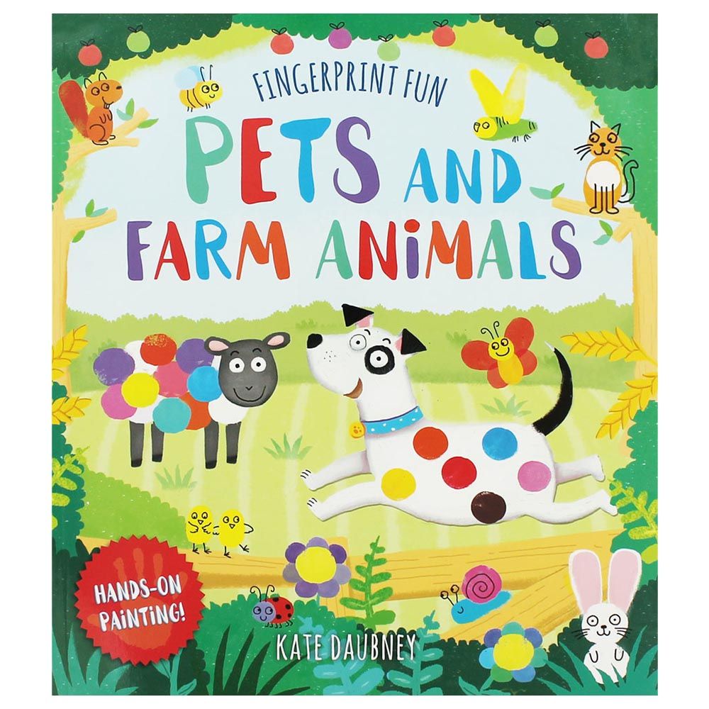 كتاب Fingerprint Fun: Pets And Farm Animals
