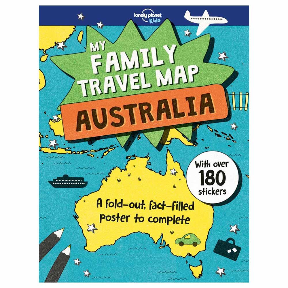 خريطة "My Family Travel Map Australia"