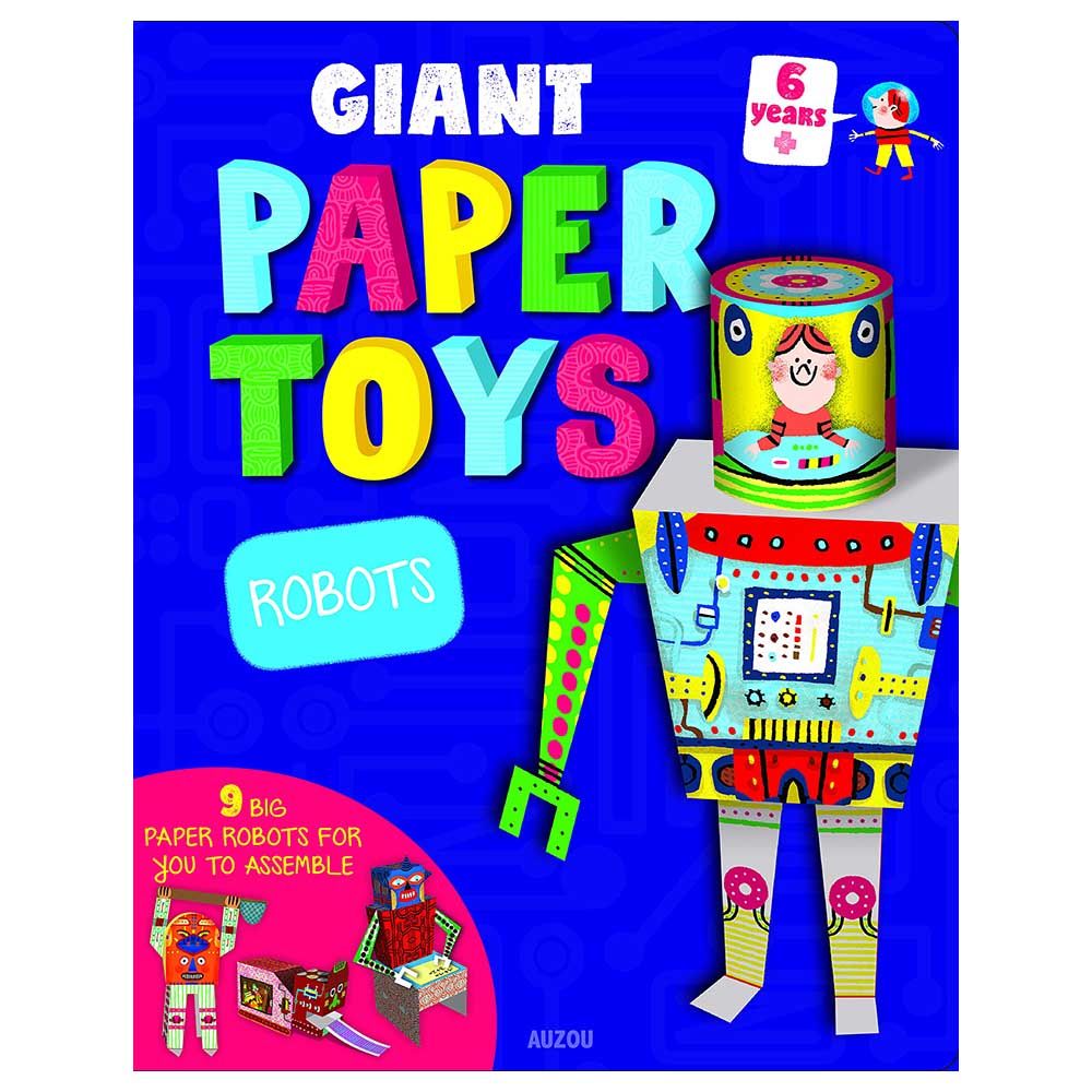 Giant Papertoys: Robots